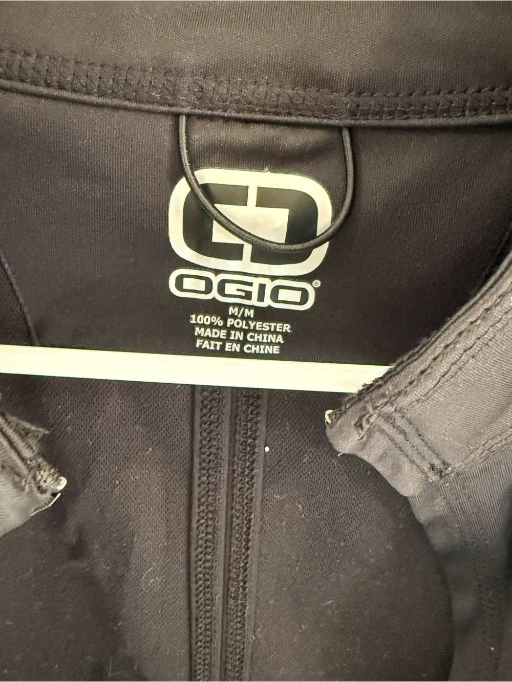 OGIO Black Zip-Front Softshell Jacket - Picture 3 of 3